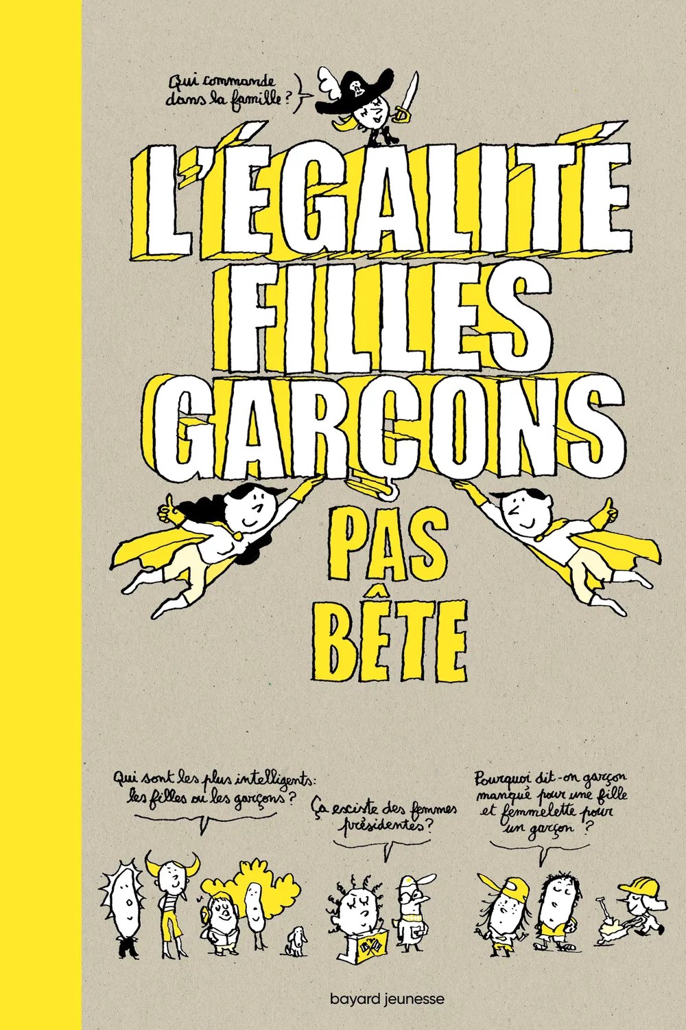 L’égalité filles garçons pas bête