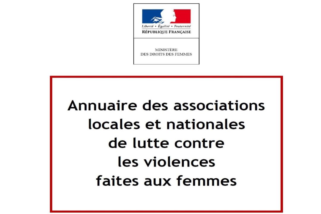 Annuaire des associations locales et nationales de lutte contre les violences faites aux femmes (2012).