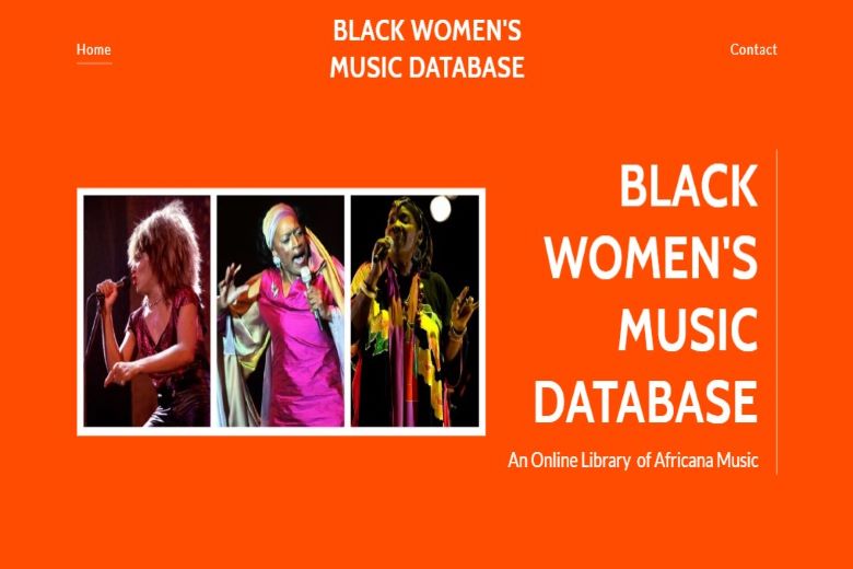 Black women’s music database