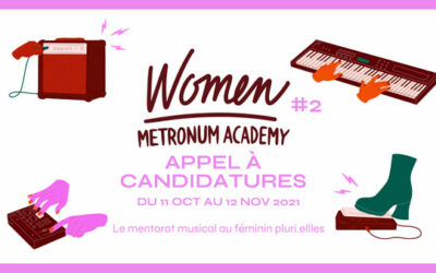 Women Metronum Academy lance un appel à candidatures !
