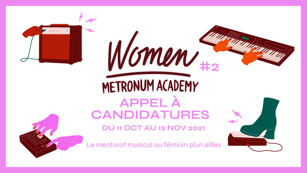 Women Metronum Academy lance un appel à candidatures !