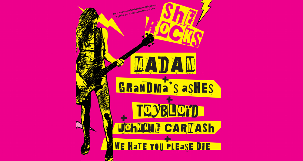 De Girls in a band à She rocks! : quand le 9-9bis fait la part belle aux musiciennes et au punk rock garage !